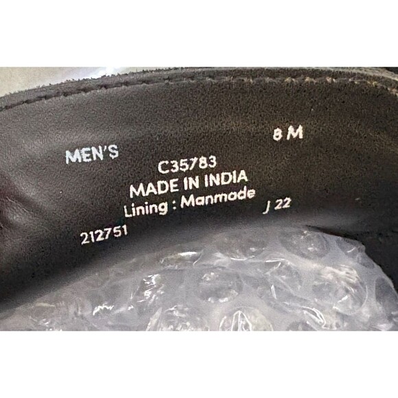 Cole Haan Wyatt $130 Men\'s Horsebit Loafers Shoes Size 8 Leather Black C35783